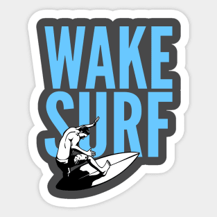 Wakesurf Wakesurfing Surfing Lover Sticker